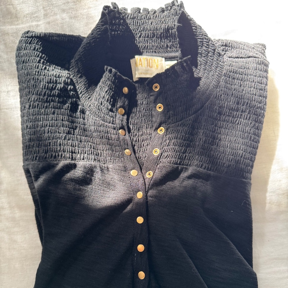 Black Nation short sleeve top